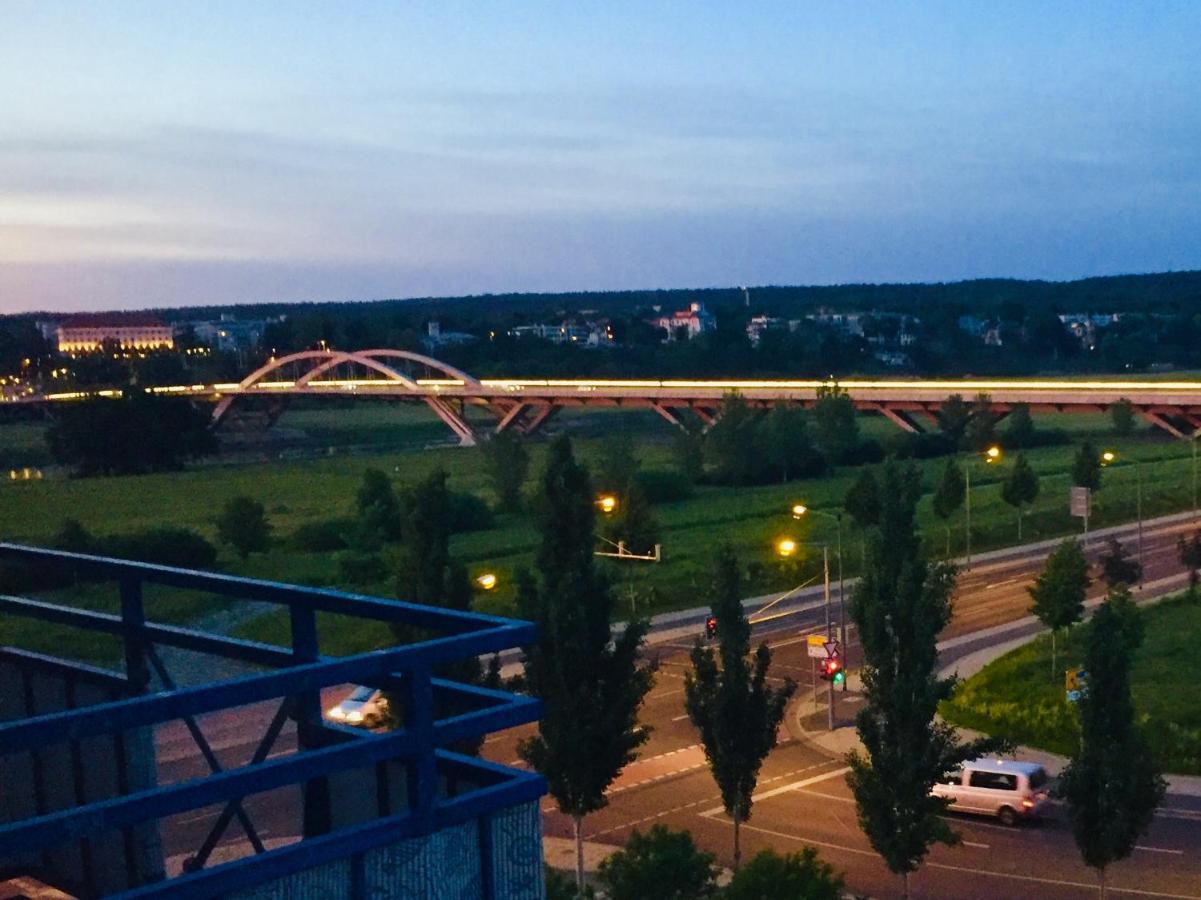 Panoramablick Auf Elbe Und Schlosser Dresda Esterno foto